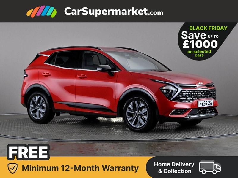 Red Used 2024 Kia Sportage GT-Line SUV | £33,597 (Good price) - Image 1/3
