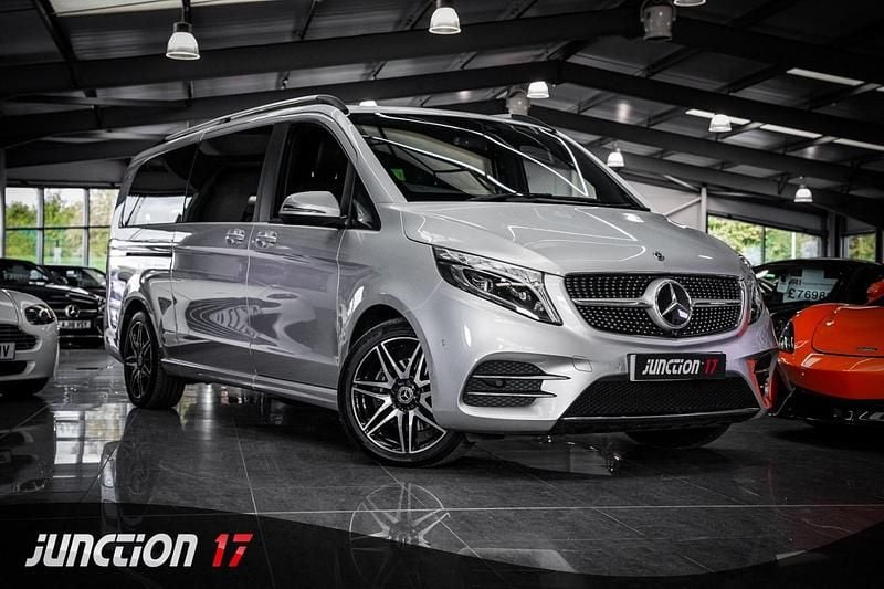 Silver Used 2020 Mercedes V300 AMG line MPV | £46,475 (Good price) - Image 1/4