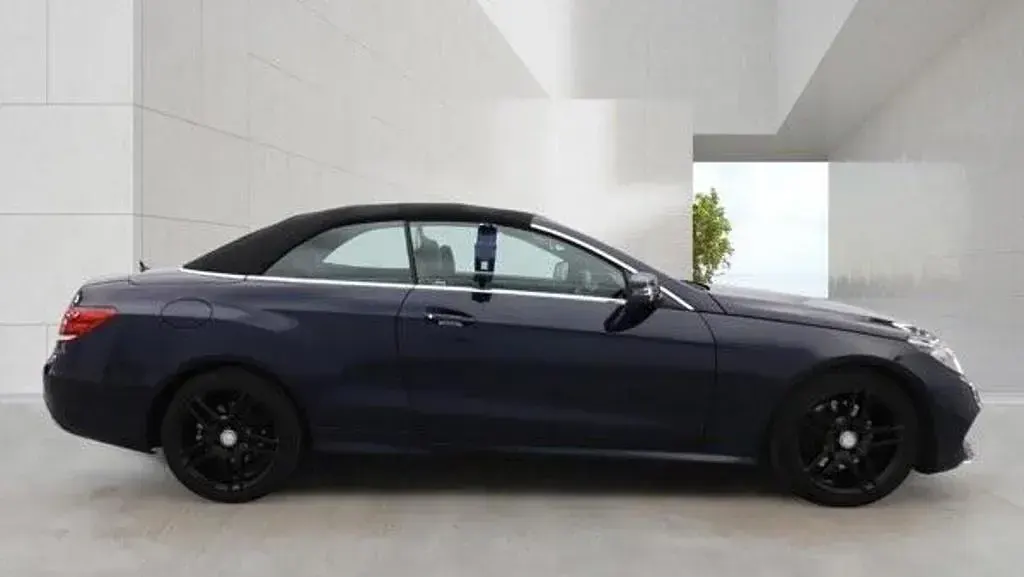 Used Mercedes E350 AMG 2014 Blue Cabriolet