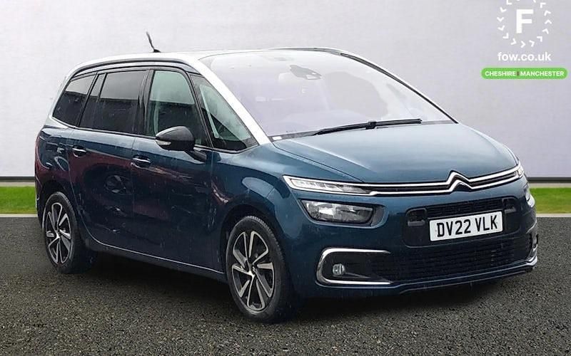 Used Citroën C4 SpaceTourer PureTech 131 HP (96 kW) 2022 Blue MPV