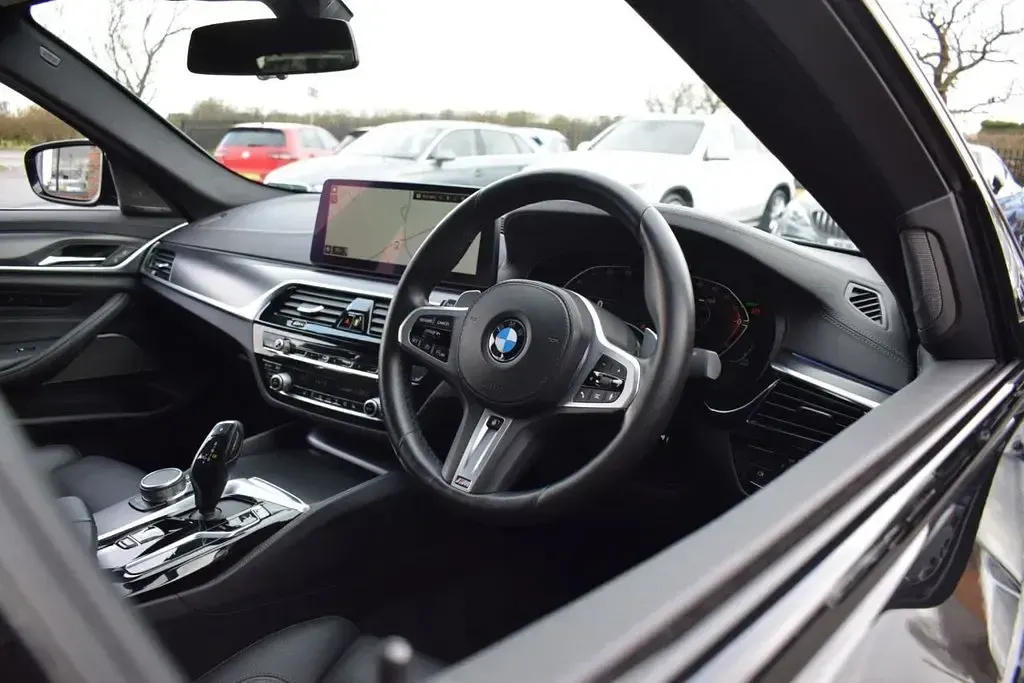 Used BMW 530 M Sport 2021 Black Sedan