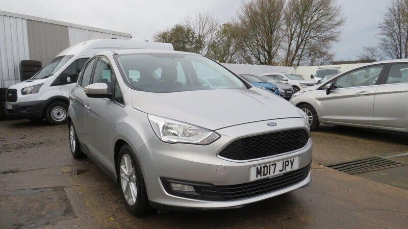 Silver Used 2017 Ford C-MAX Zetec MPV | £5,095 (Super price) - Image 1/4