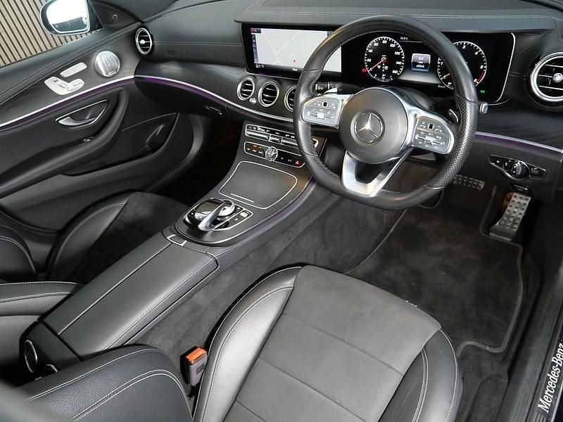 Used Mercedes E350 AMG line 2020 Blue Sedan