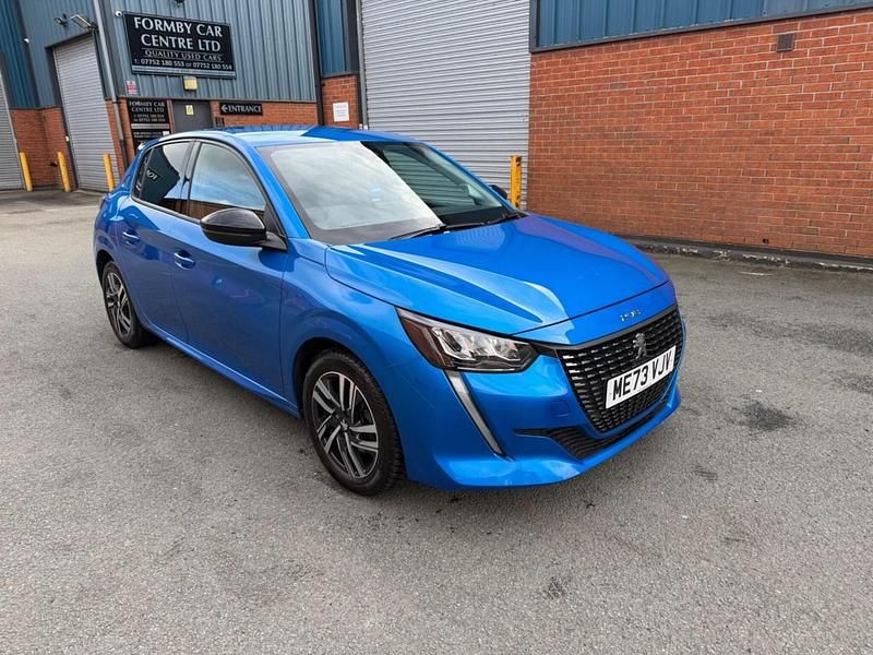 Blue Used 2024 Peugeot 208 Allure+ Hatchback | £12,800 (Good price) - Image 1/4