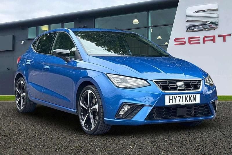 Blue Used 2021 Seat Ibiza FR Sport Hatchback | £13,901 (Fair price) - Image 1/4