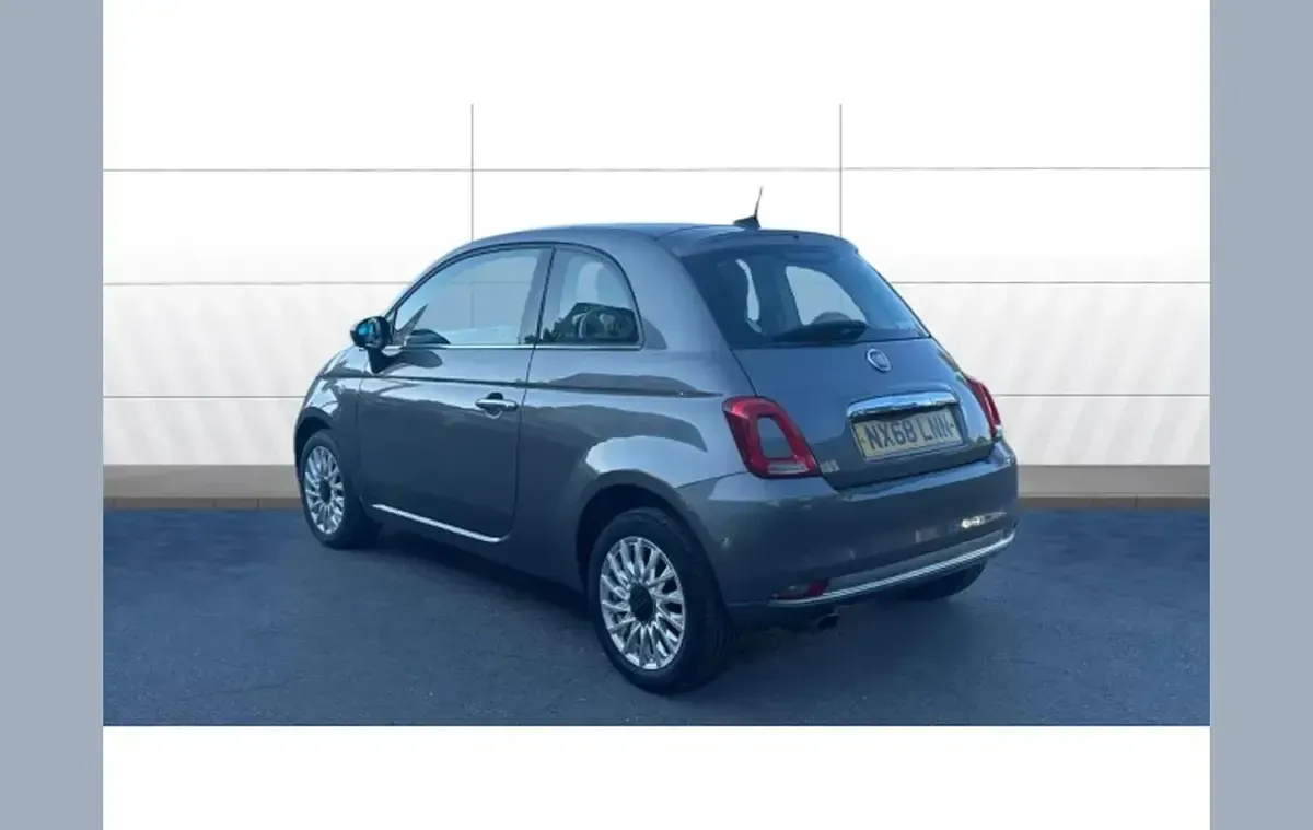 Used Fiat 500 Lounge 68 HP (50 kW) 2018 Grey Hatchback