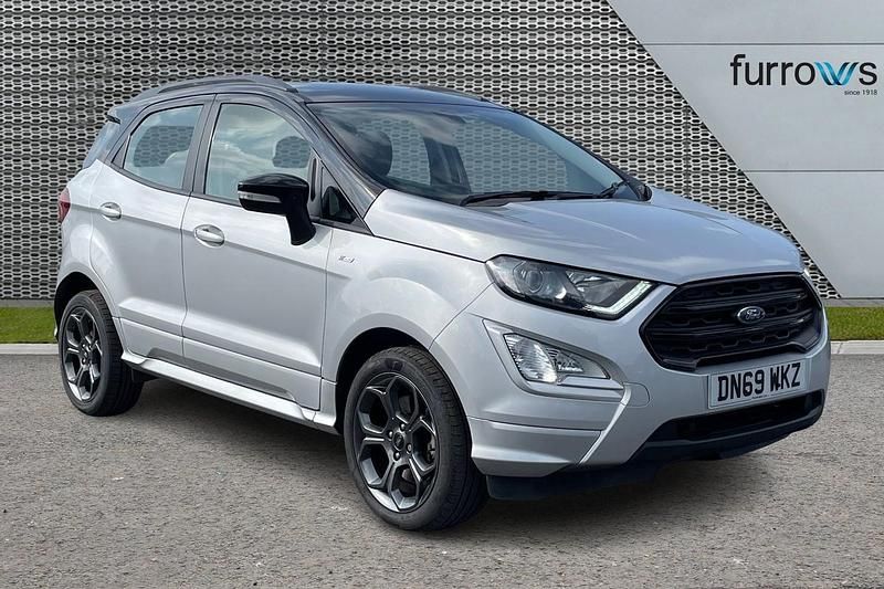 Silver Used 2019 Ford Ecosport ST-Line SUV | £9,890 (Fair price) - Image 1/4
