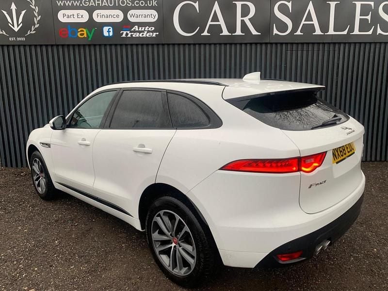 Used Jaguar F-Pace R-Sport 180 HP (132 kW) 2018 White SUV