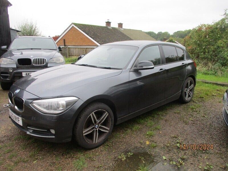 Used BMW 116 Sport Line 134 HP (98 kW) 2012 Grey Hatchback