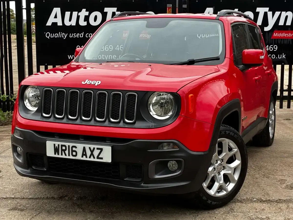 Used Jeep Renegade Longitude 140 HP (102 kW) 2016 Red SUV