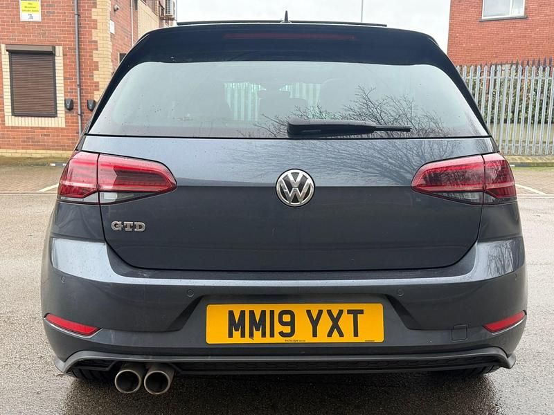 Used VW Golf VII GTD 2019 Blue Hatchback
