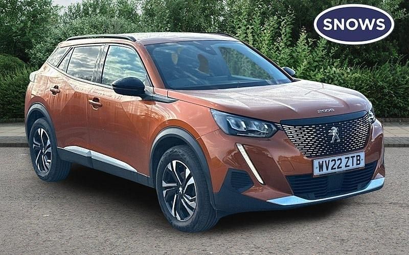 Used Peugeot 2008 Allure Premium 131 HP (96 kW) 2022 Fusion orange SUV