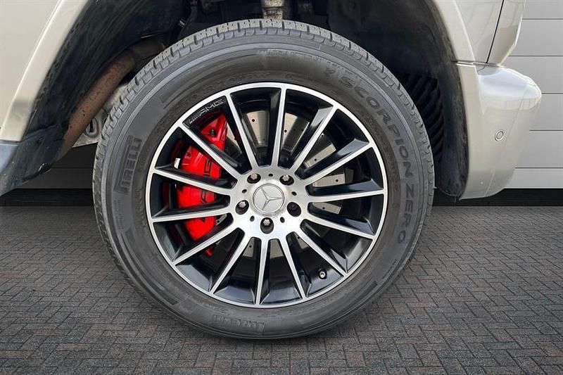 Used Mercedes G63 AMG 585 HP (430 kW) 2019 Mojave silver SUV