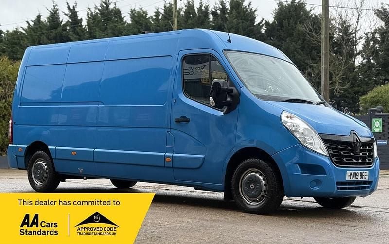 Blue Used 2019 Renault Master Business Van | £7,990 (Good price) - Image 1/2
