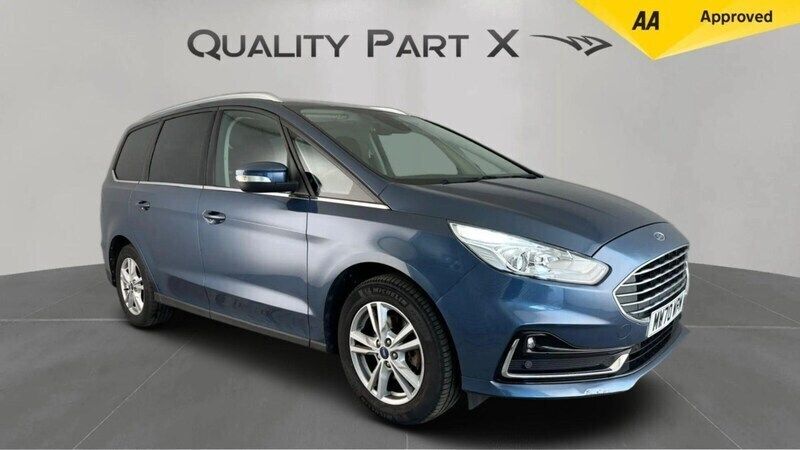 Blue Used 2020 Ford Galaxy Titanium MPV | £19,000 (Fair price) - Image 1/4