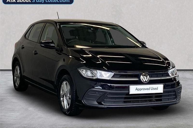 Black Used 2022 VW Polo Life Hatchback | £15,803 (Fair price) - Image 1/4