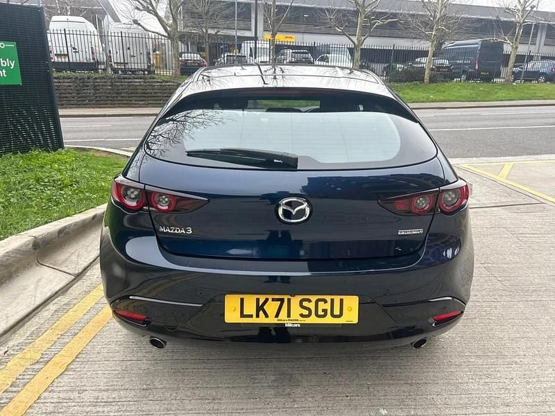 Used Mazda 3 2021 Blue Hatchback