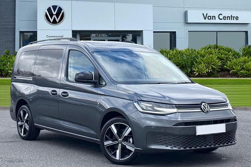Grey New 2025 VW Caddy Maxi S MPV | £37,991 - Image 1/4