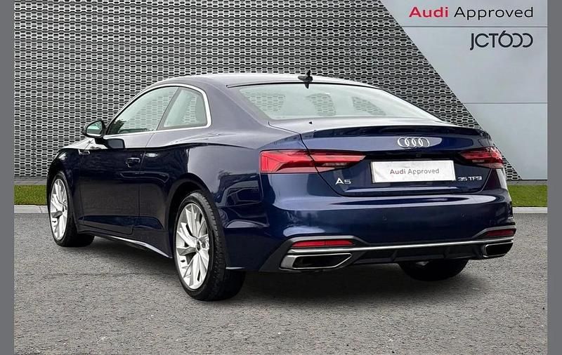Used Audi A5 Sport 245 HP (180 kW) 2023 Blue Coupe
