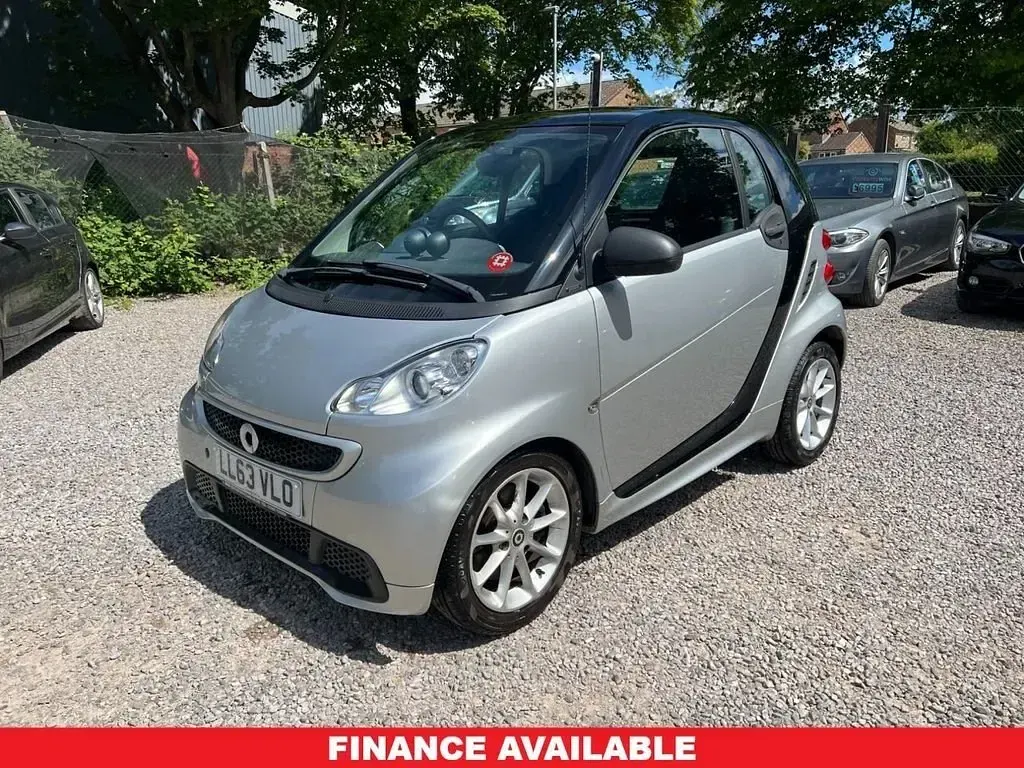 Used Smart ForTwo Coupé Passion 71 HP (52 kW) 2013 Silver Coupe