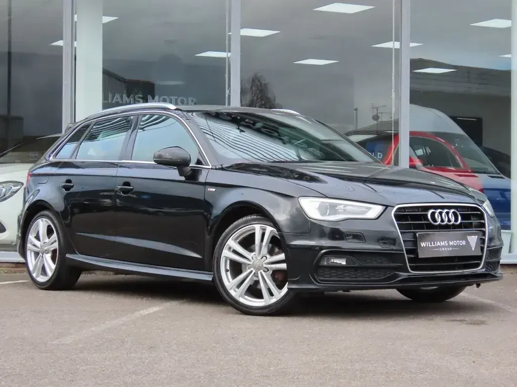 Used Audi A3 Sportback S-Line 150 HP (110 kW) 2014 Black Hatchback