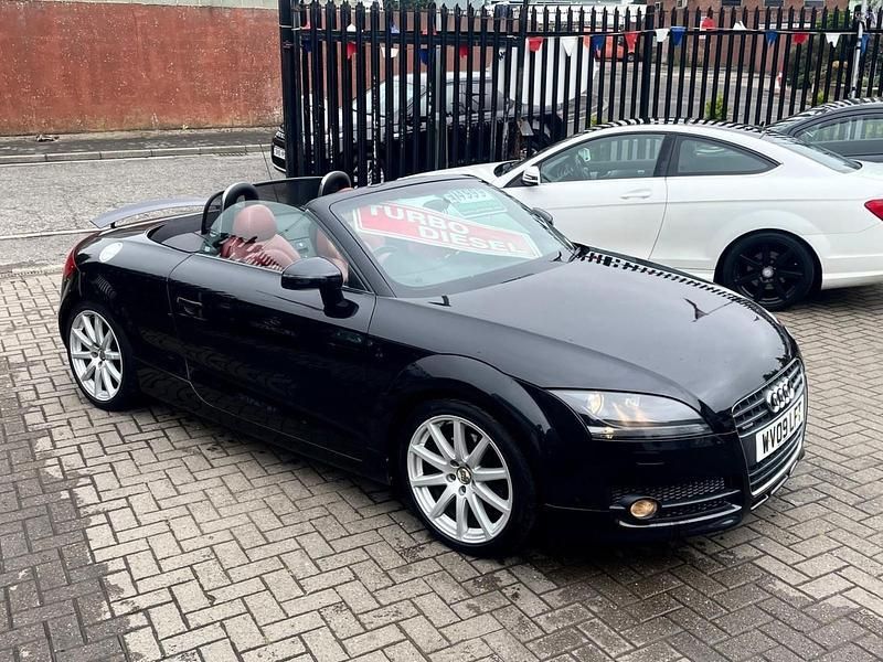 Black Used 2009 Audi TT Cabriolet | £4,999 (A bit pricey) - Image 1/4