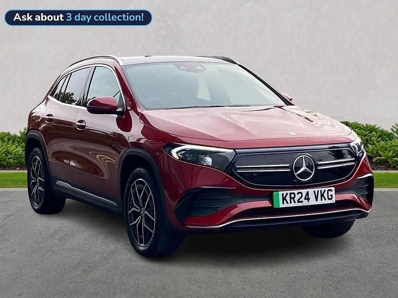 Red Used 2024 Mercedes EQA300 AMG Line Premium SUV | £30,429 (Fair price) - Image 1/4