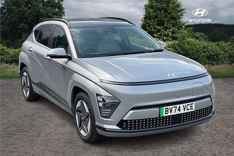 Silver Used 2024 Hyundai Kona Ultimate SUV | £27,595 (Expensive) - Image 1/4