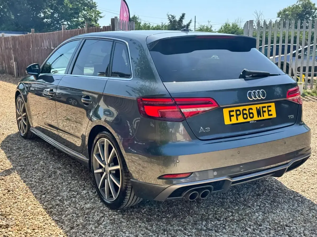 Used Audi A3 Sportback S-Line 2016 Grey Hatchback
