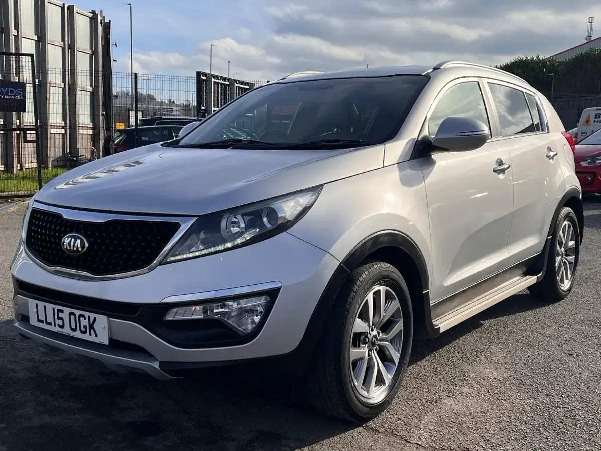 Used Kia Sportage 116 HP (85 kW) 2015 Silver SUV