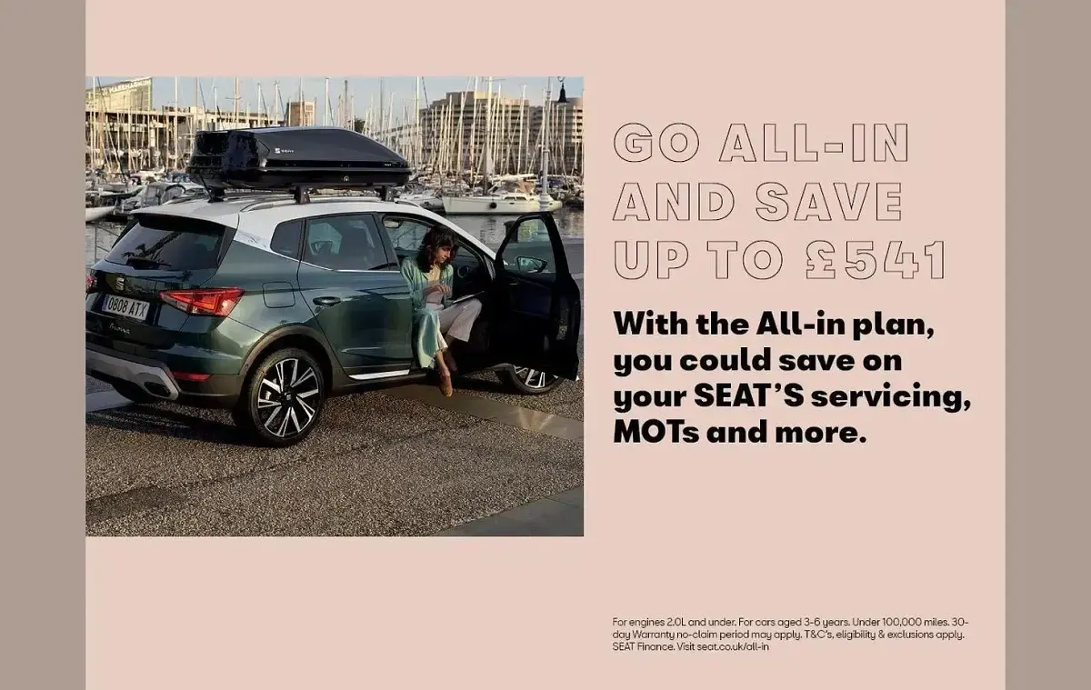Used Seat Ateca 4Drive 190 HP (139 kW) 2020 White SUV