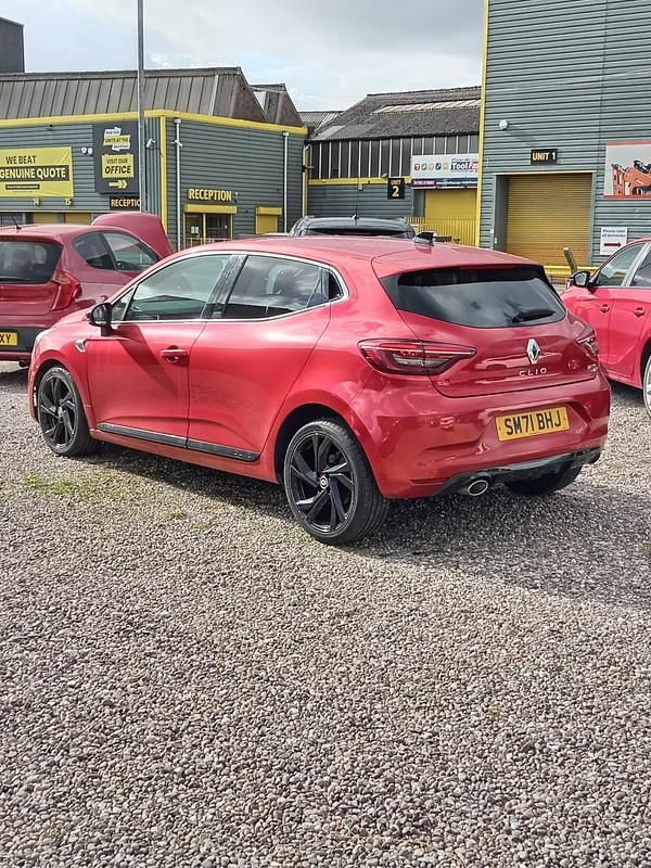 Używany Renault Clio V RS Line 2021 Czerwony Hatchback