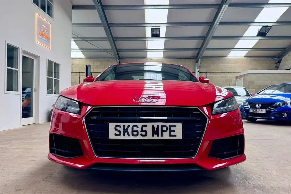 Used Audi TT S-Line 184 HP (135 kW) 2015 Red Coupe