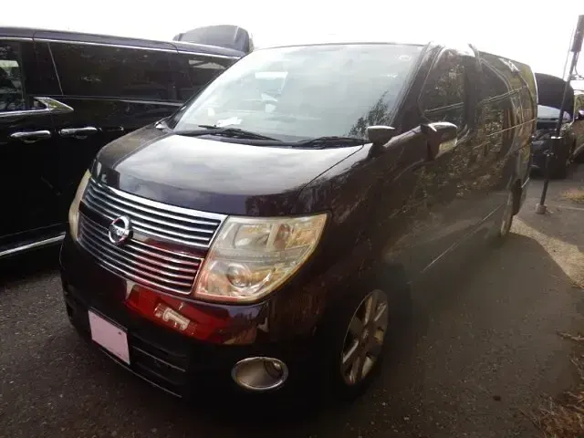 Used Nissan Elgrand 2009 Purple MPV