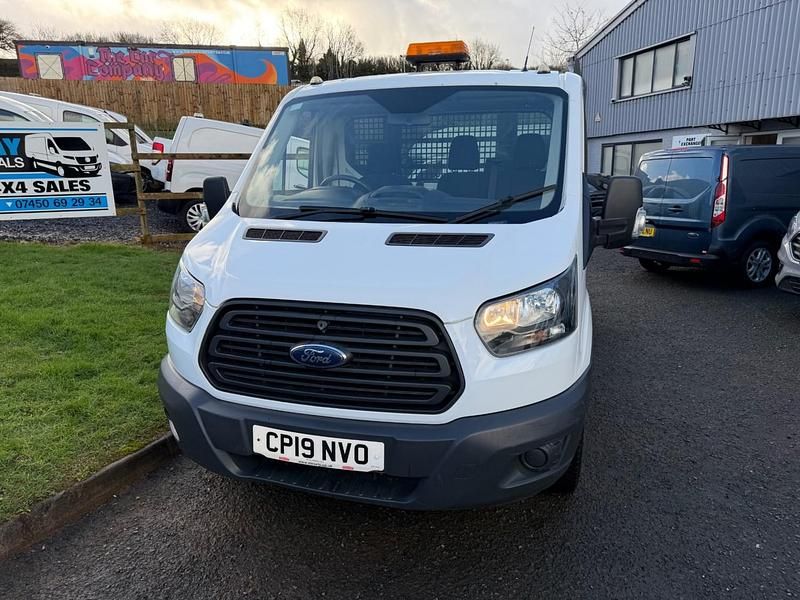 Begagnad Ford Transit 130 HK (95 kW) 2019 Vit