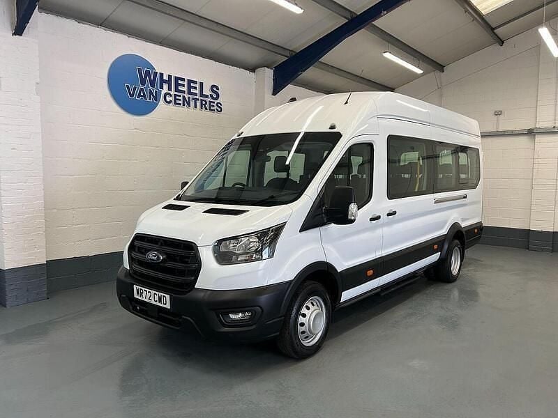 White Used 2022 Ford Transit S | £20,797 (Good price) - Image 1/4