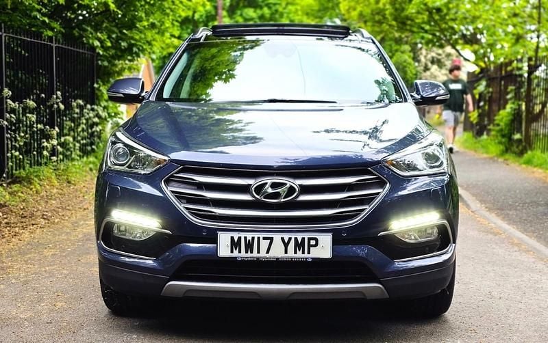Used Hyundai Santa Fe Premium SE 200 HP (147 kW) 2017 Blue SUV
