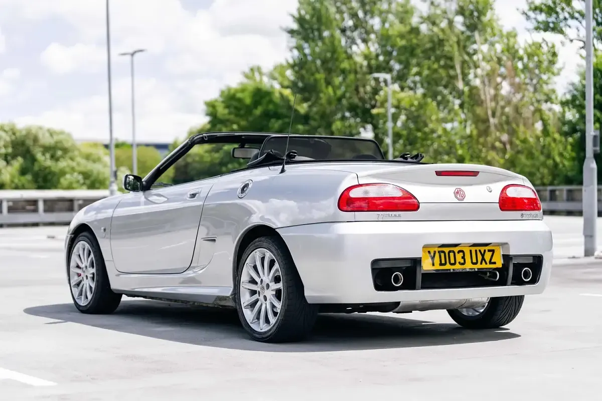 Used MG F 2003 Silver Cabriolet