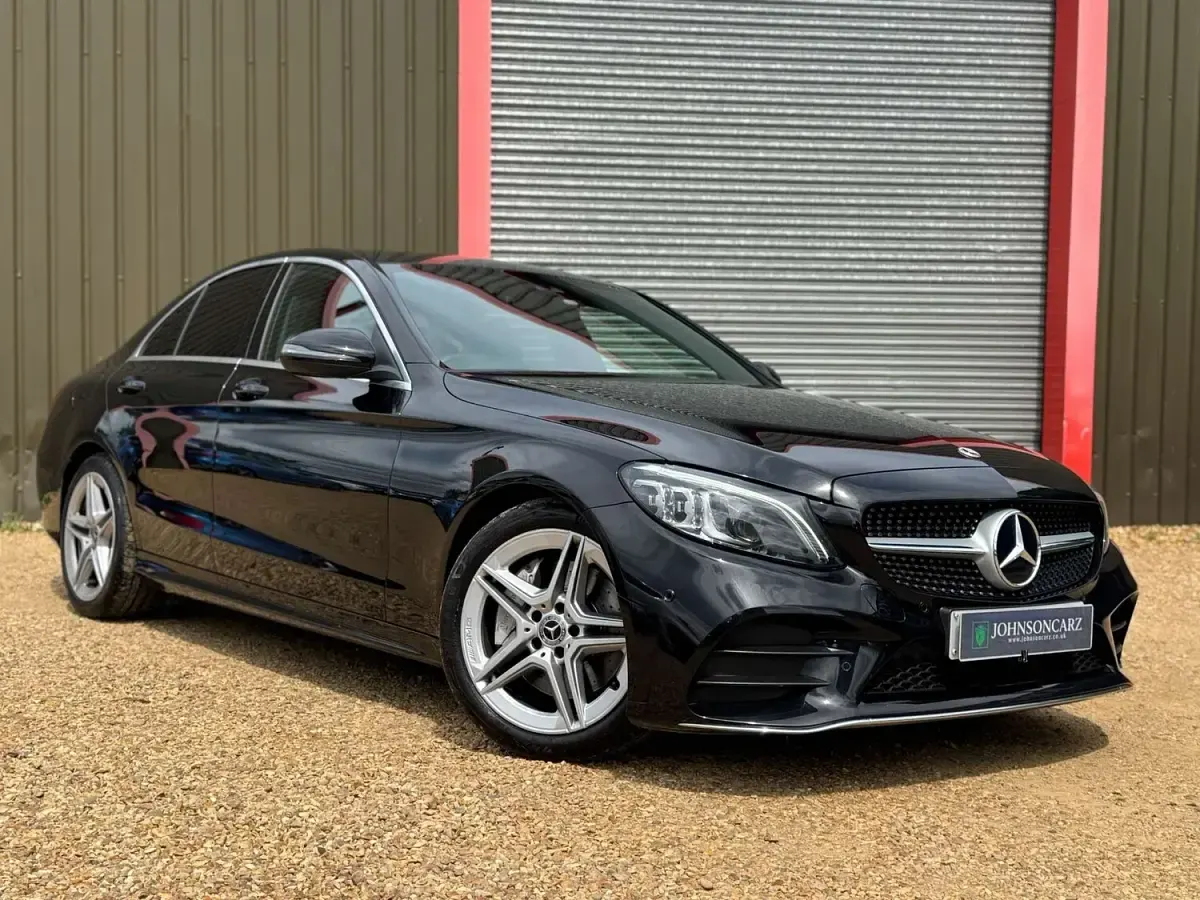 Used Mercedes C300 AMG Line Premium 2019 Black Sedan