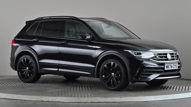 Black Used 2024 VW Tiguan Black Edition SUV | £31,498 (Fair price) - Image 1/4