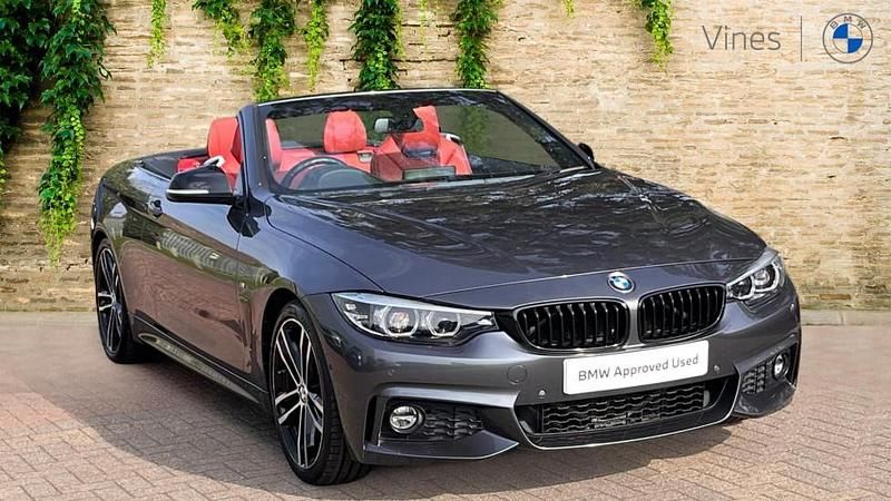 Used BMW 420 M Sport 181 HP (133 kW) 2020 Grey Cabriolet