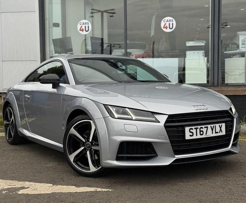 Silver Used 2017 Audi TT Black Edition Coupe | £11,995 (Fair price) - Image 1/4