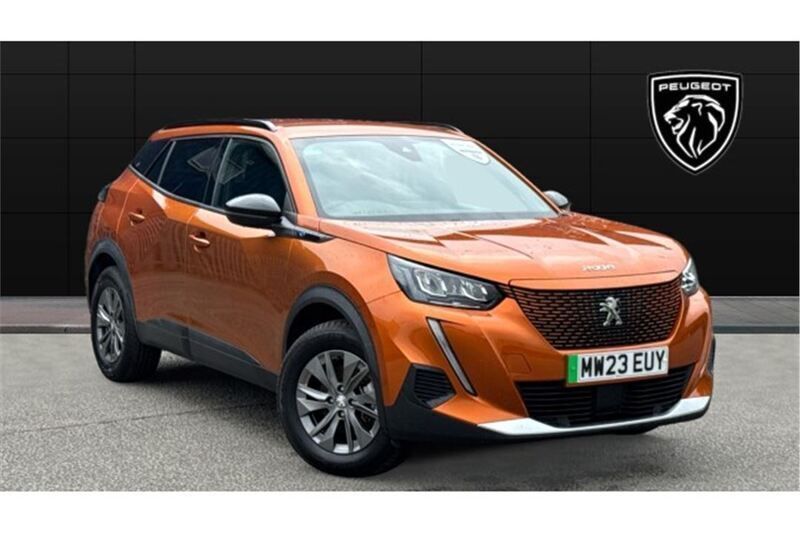 Orange Used 2023 Peugeot e-2008 Active+ SUV | £14,408 (Good price) - Image 1/4