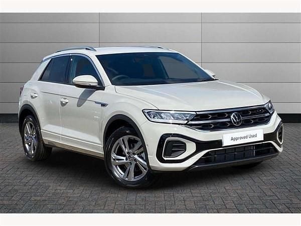 Grey Used 2025 VW T-Roc R-line SUV | £29,050 (Fair price) - Image 1/4