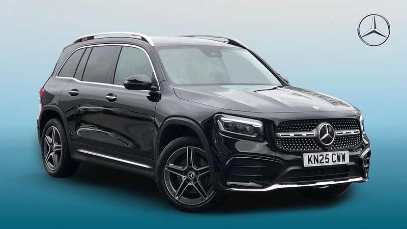 Cosmos black metallic Used 2025 Mercedes GLB200 AMG Line Premium SUV | £31,995 (Fair price) - Image 1/4
