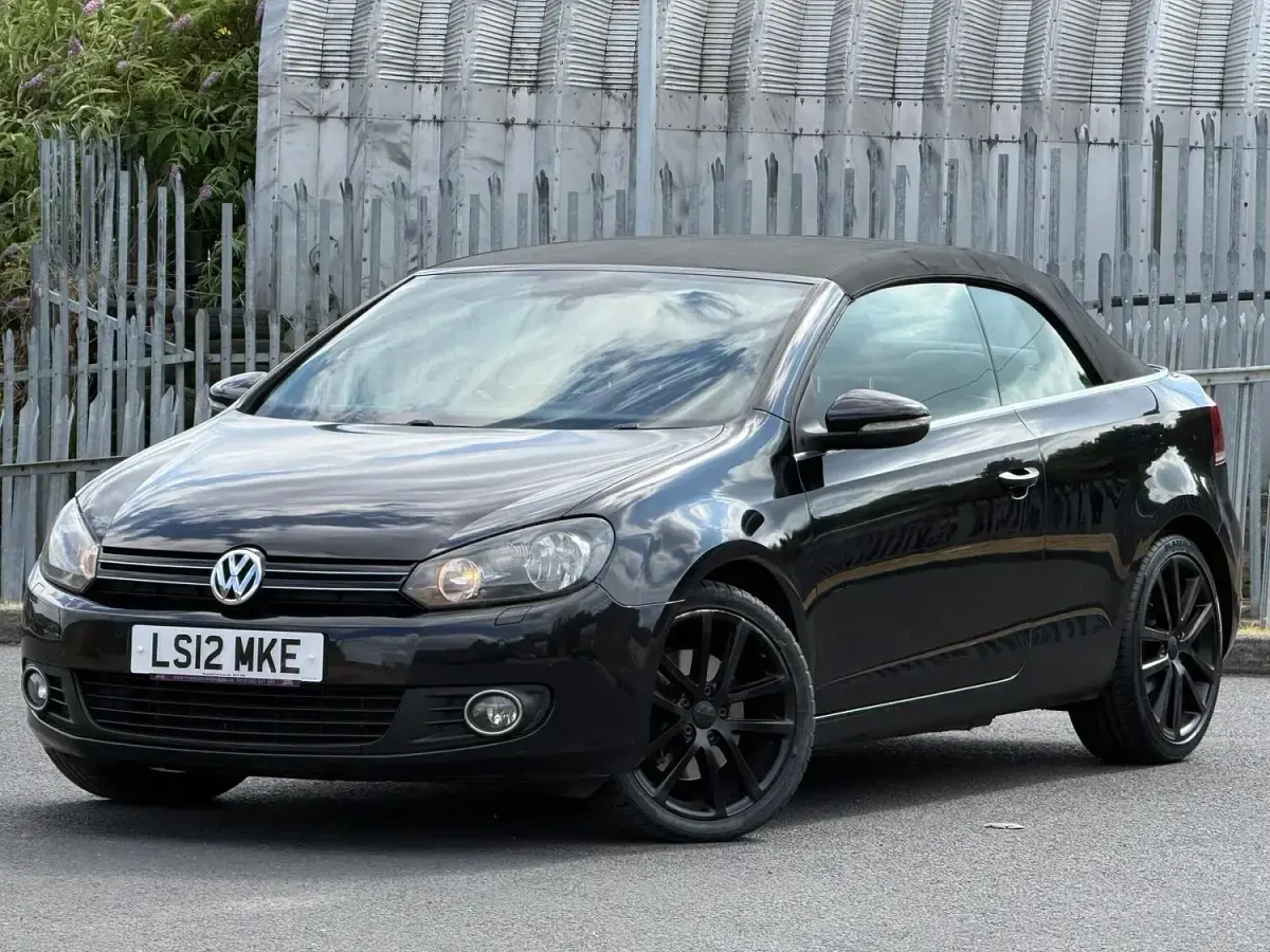 Used VW Golf Cabriolet GT 2012 Black Cabriolet