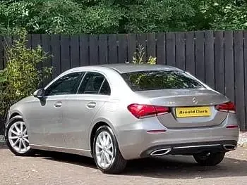 Used Mercedes A200 163 HP (119 kW) 2019 Silver Coupe