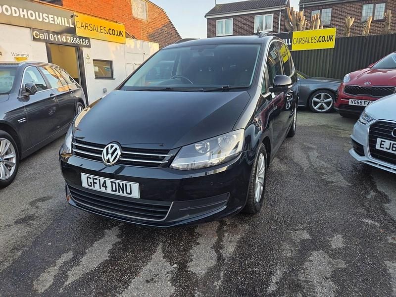 Used VW Sharan SE 2014 Black MPV