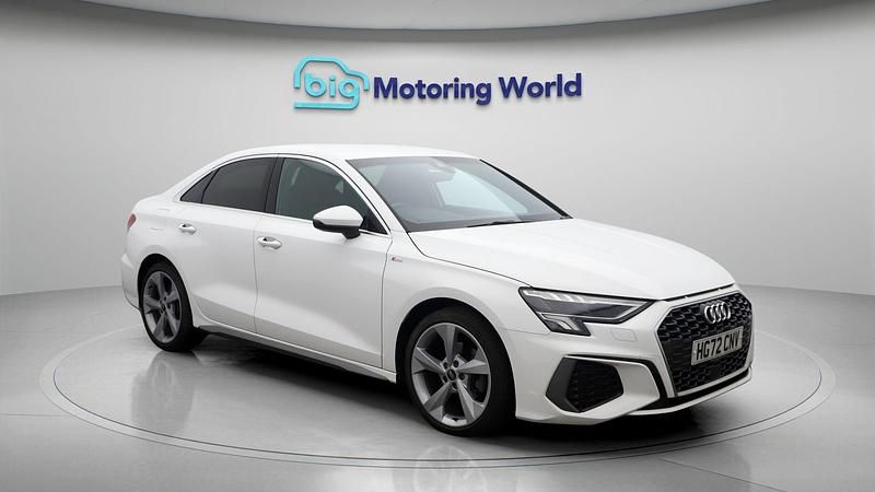 Used 2022 Audi A3 S-Line Sedan | £17,737 (Fair price) - Image 1/4