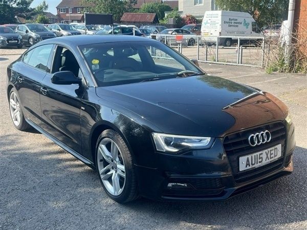 Black Used 2015 Audi A5 Sportback S-Line Hatchback | £9,000 (Fair price) - Image 1/1